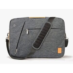 WiWU Transformer‎ Laptop Backpack Messenger Bag Briefcase Unisex Gray Padded